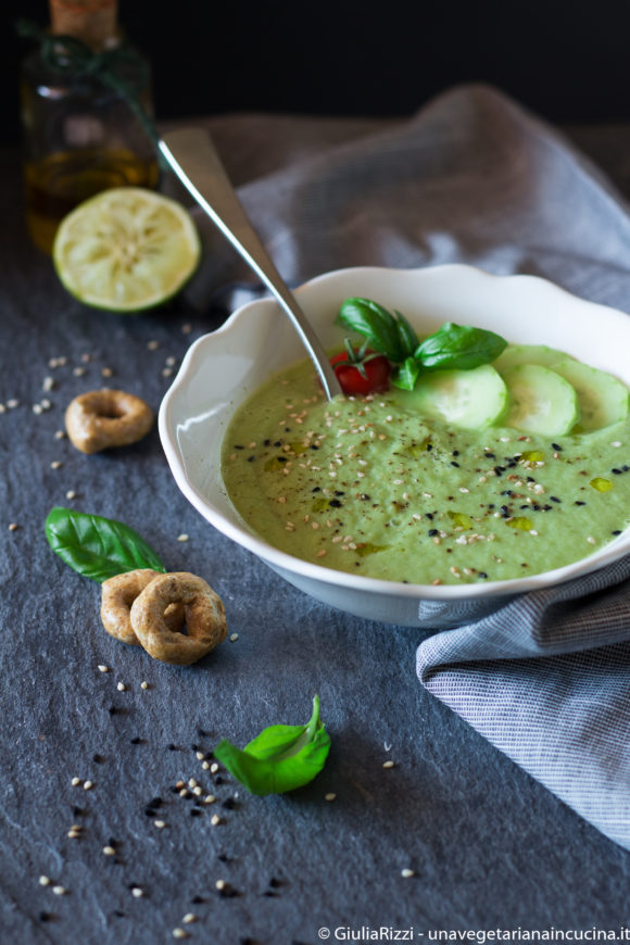 zuppa fredda cetrioli zucchine