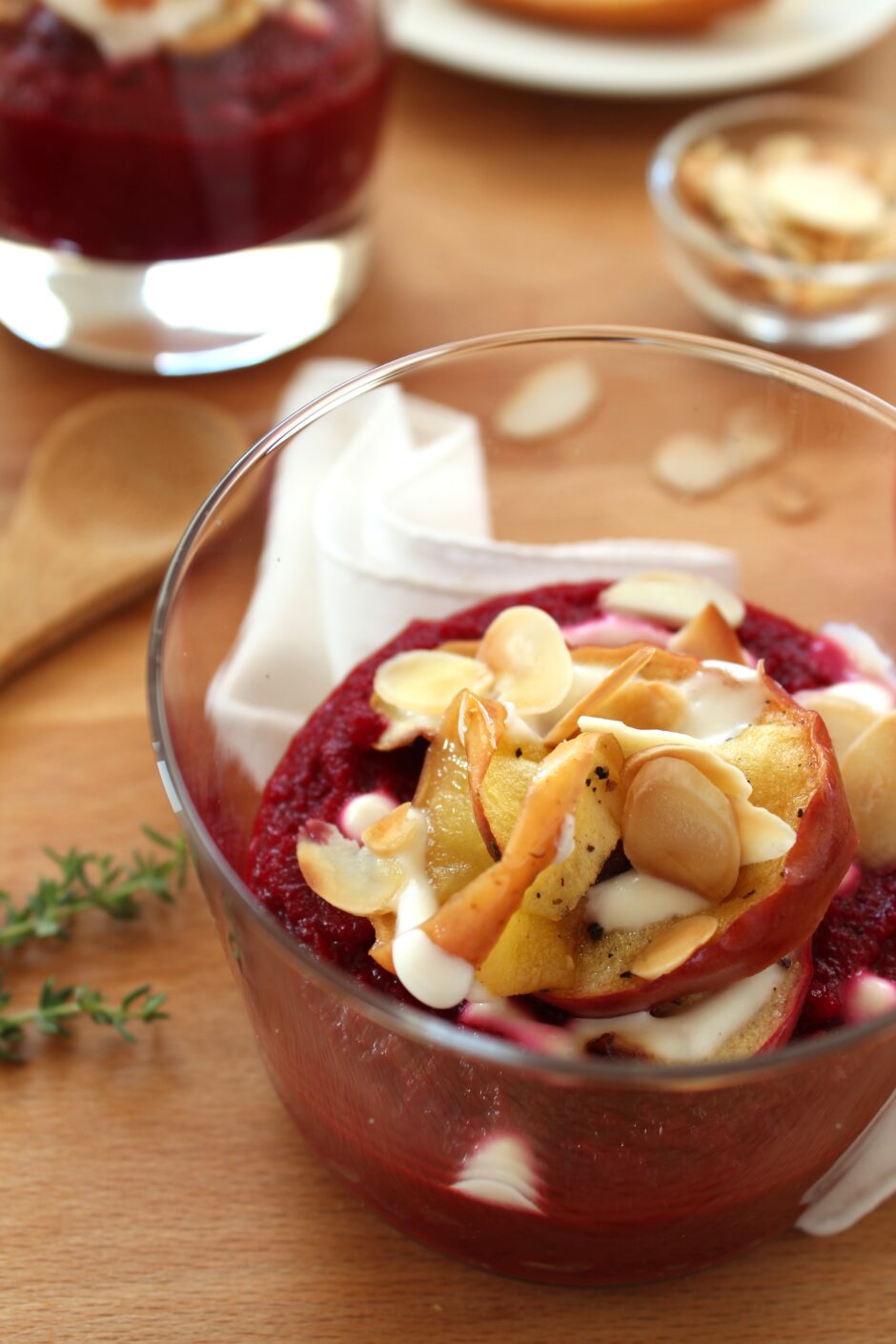 crema barbabietola carote zenzero